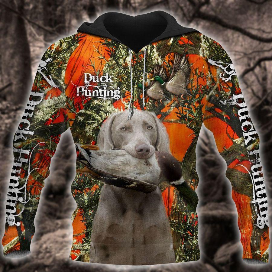 Duck Hunting Orange Camouflage 3D All Over Print | For Men & Women | Adult | Ho2187