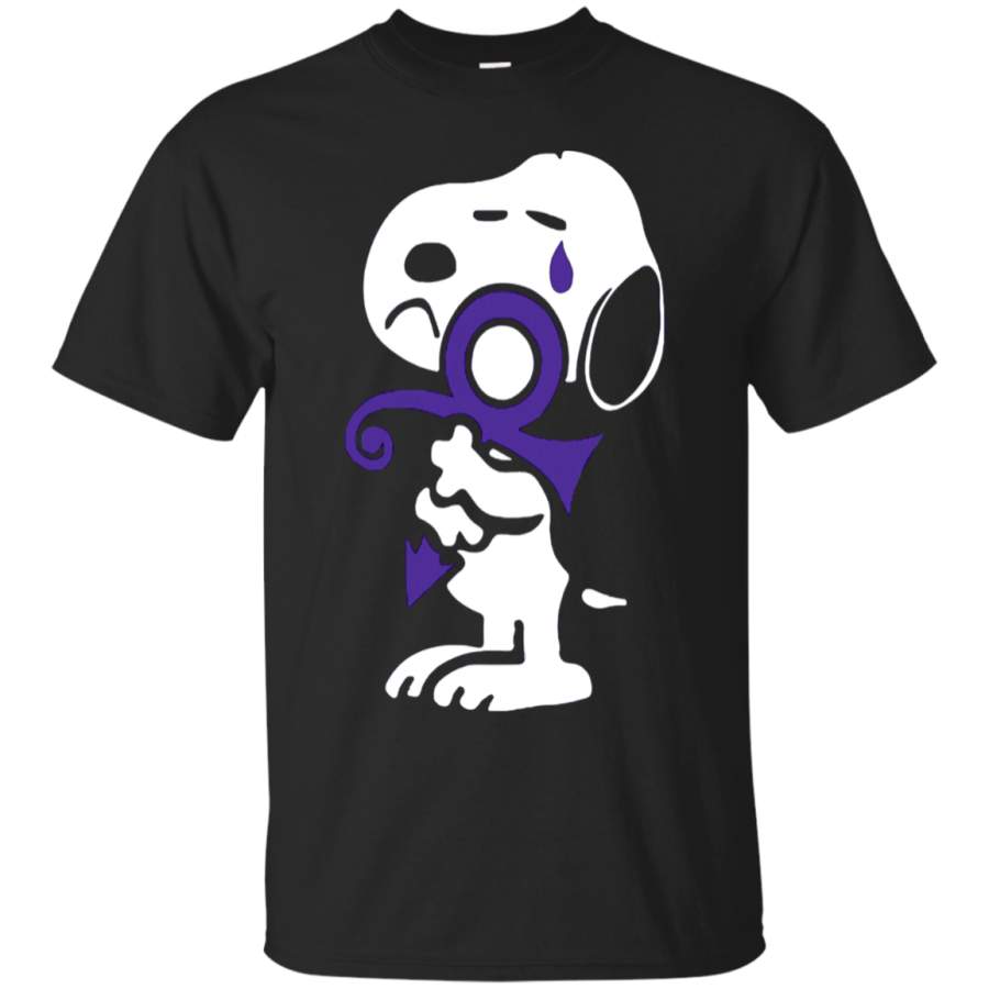 AGR I Really Really Miss Prince Lately Love Symbol Snoopy T-Shirt