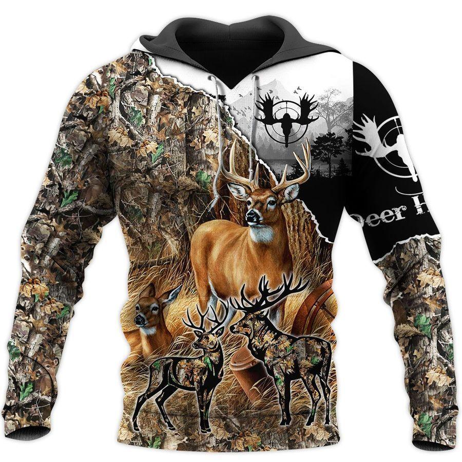 Love Deer Hunting Camouflage 3D All Over Print | For Men & Women | Adult | Ho2189