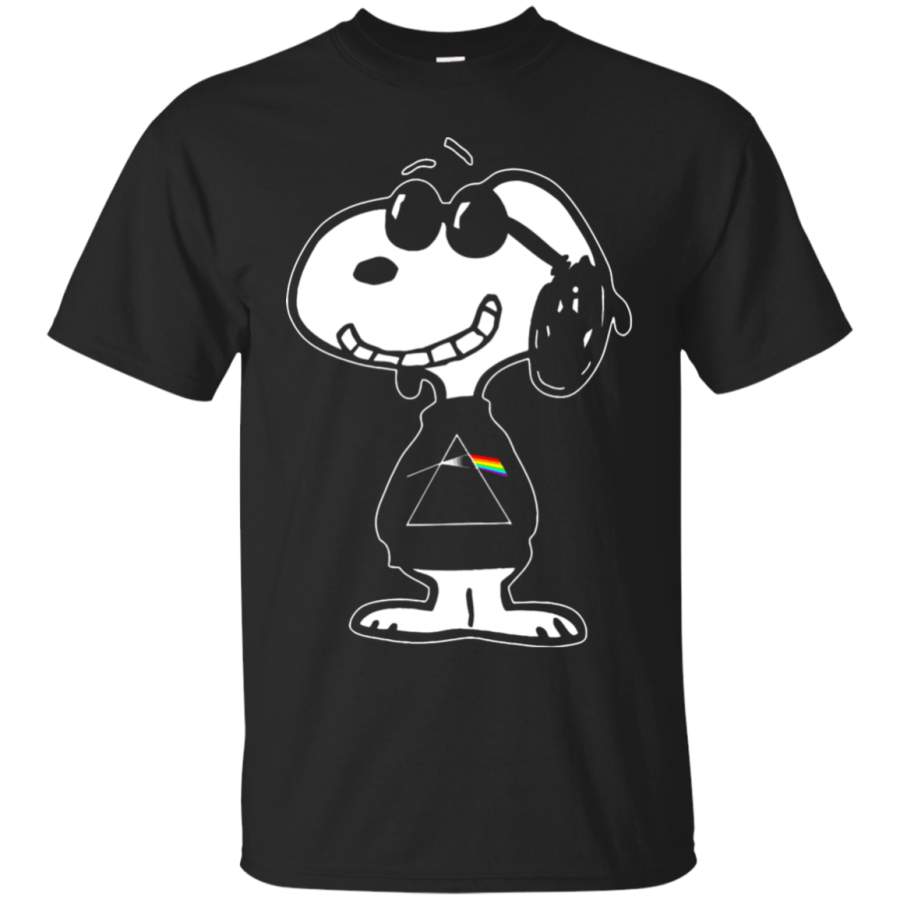 AGR Joe Cool Pink Floyd Is Cool Snoopy Music T-Shirt