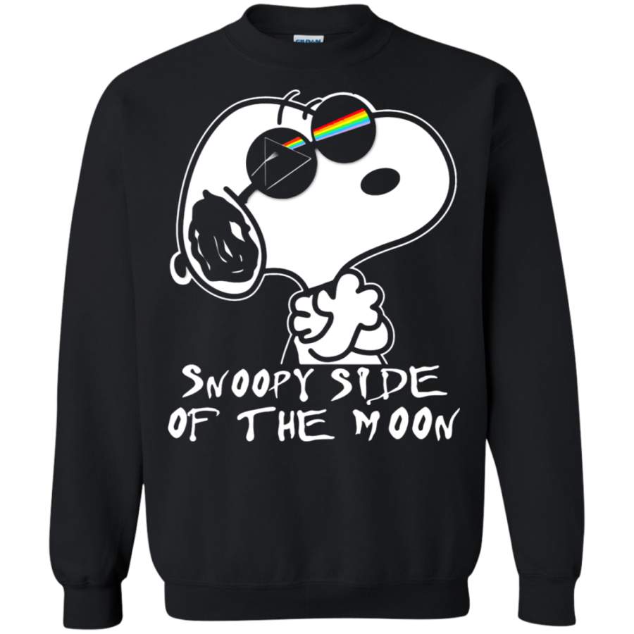 AGR Joe Cool Snoopy Side Of The Moon Pink Floyd Sweatshirt