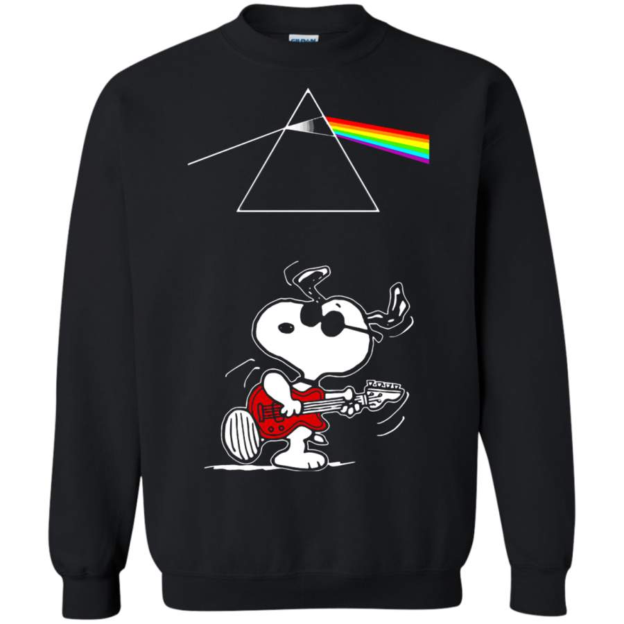 AGR Joe Cool Pink Floyd Snoopy Music Sweatshirt