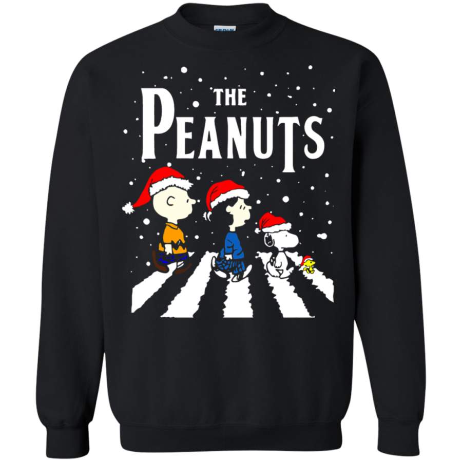 AGR The Peanuts Abbey Road Christmas Snoopy Sweatshirt