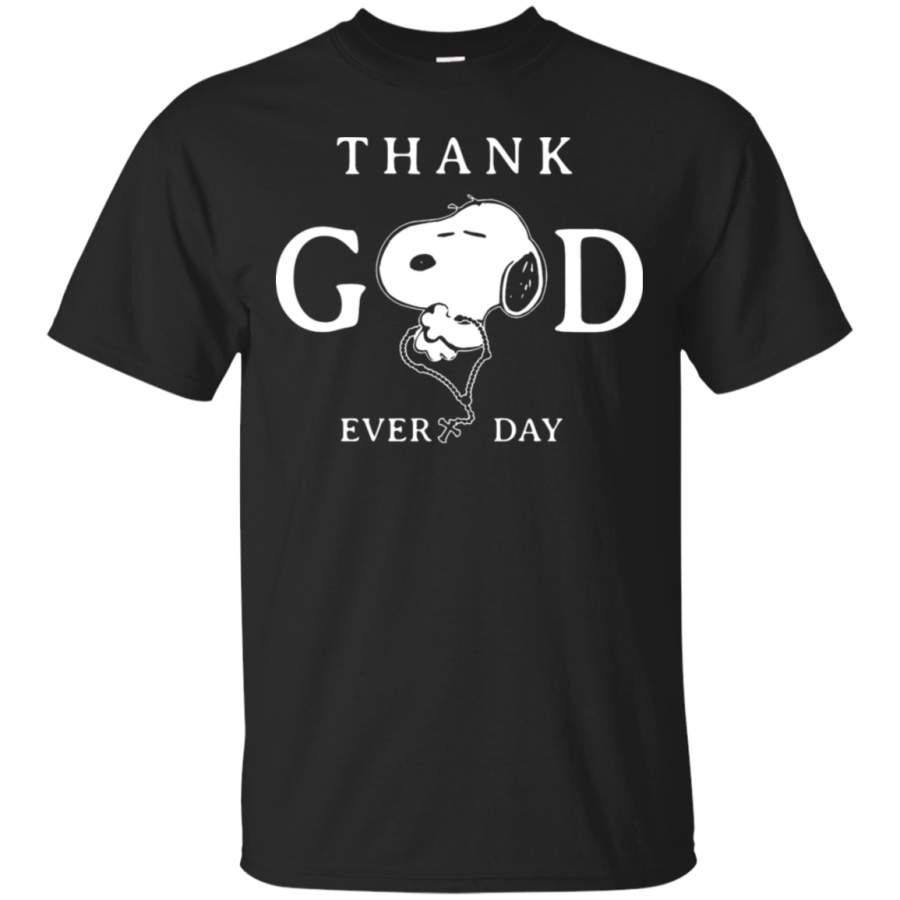 AGR Thank God Ever Day Praying Snoopy T-Shirt