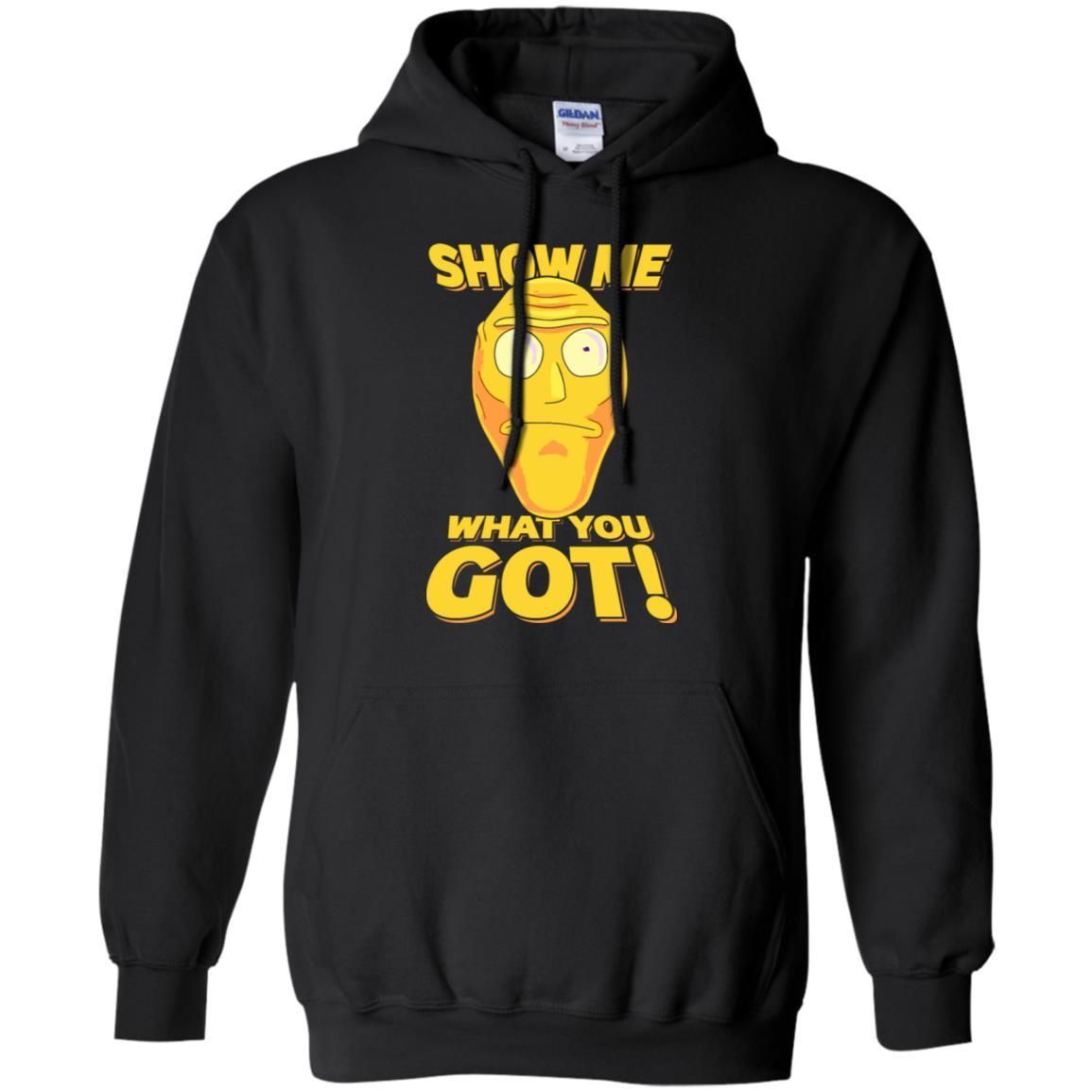 Rick And Morty Cromulon Show Me What You Got Men Pullover Hoodie