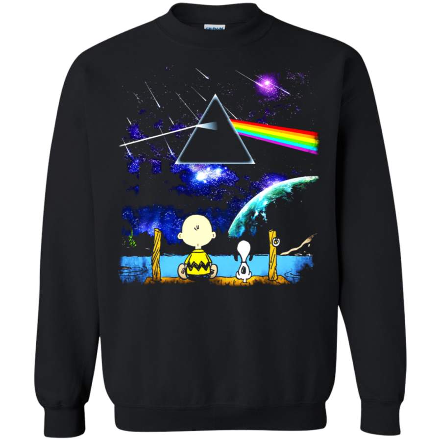 AGR Pink Floyd Snoopy Dark Side Of The Moon Sweatshirt