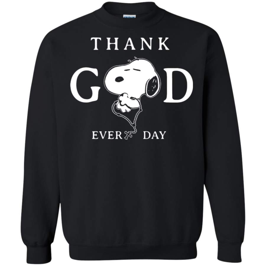 AGR Thank God Ever Day Praying Snoopy Sweatshirt