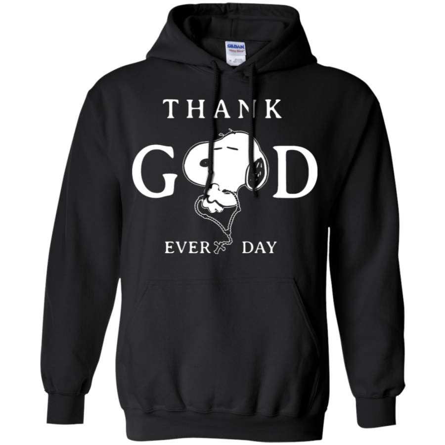 AGR Thank God Ever Day Praying Snoopy Hoodie