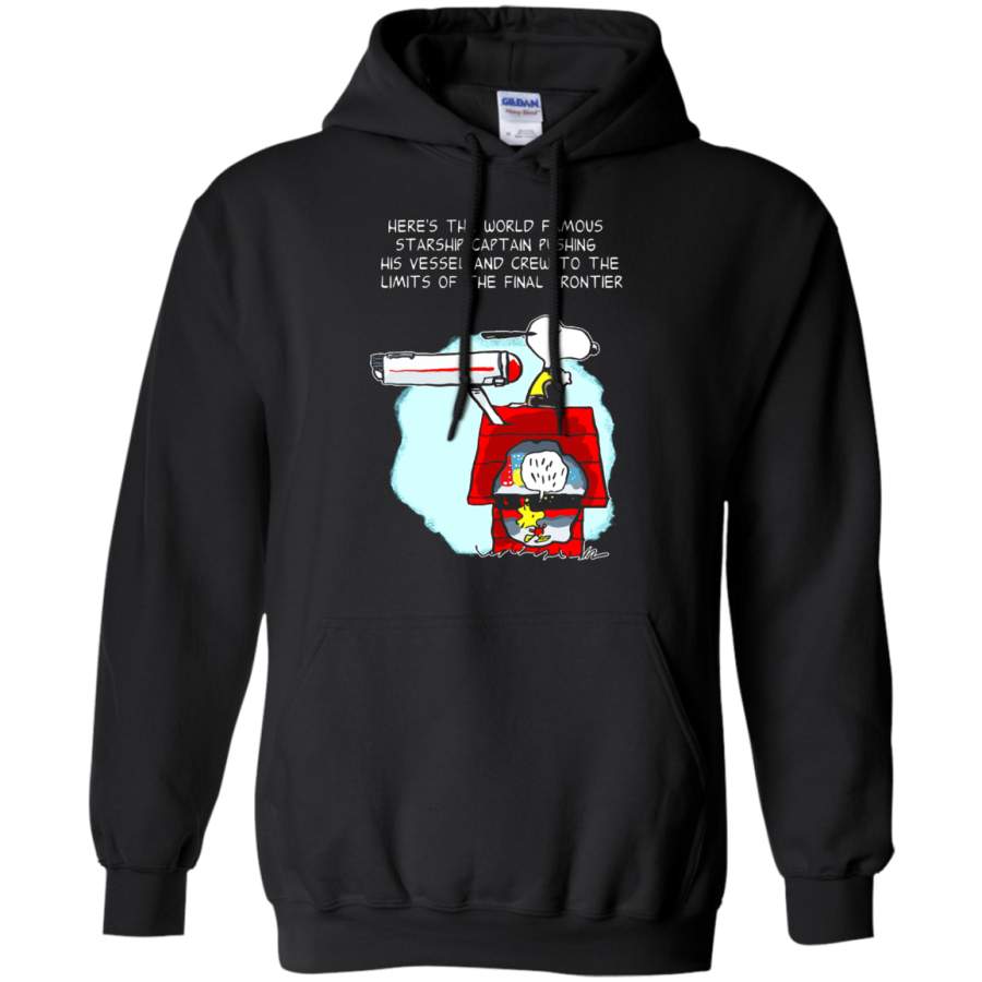 AGR Star Trek Snoopy And Woodstock Hoodie