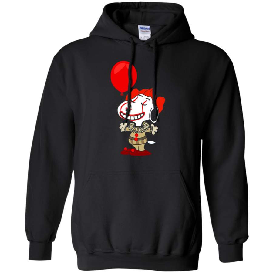 AGR IT Pennywise Do You Want A Balloon Snoopy Stephen King Hoodie