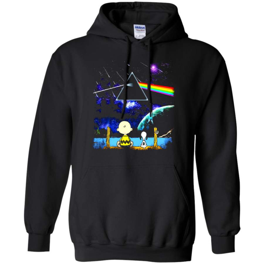 AGR Pink Floyd Snoopy Dark Side Of The Moon Hoodie