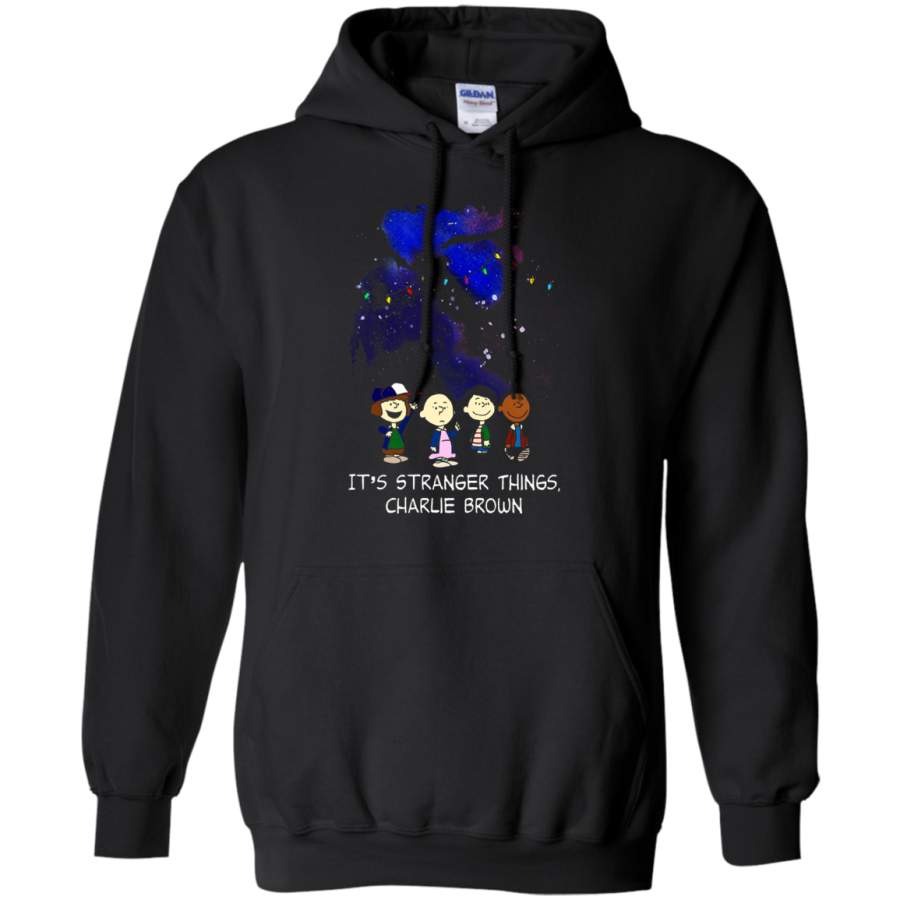 AGR It_s Stranger Things Charlie Brown Snoopy Hoodie