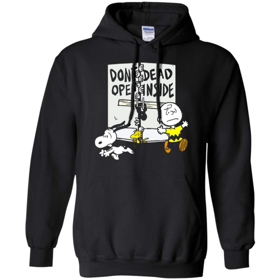 AGR The Walking Dead Don’t Open Dead Inside Snoopy Hoodie