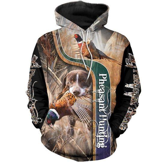 Pheasant Hunting 3D All Over Print | For Men & Women | Adult | Ho2331