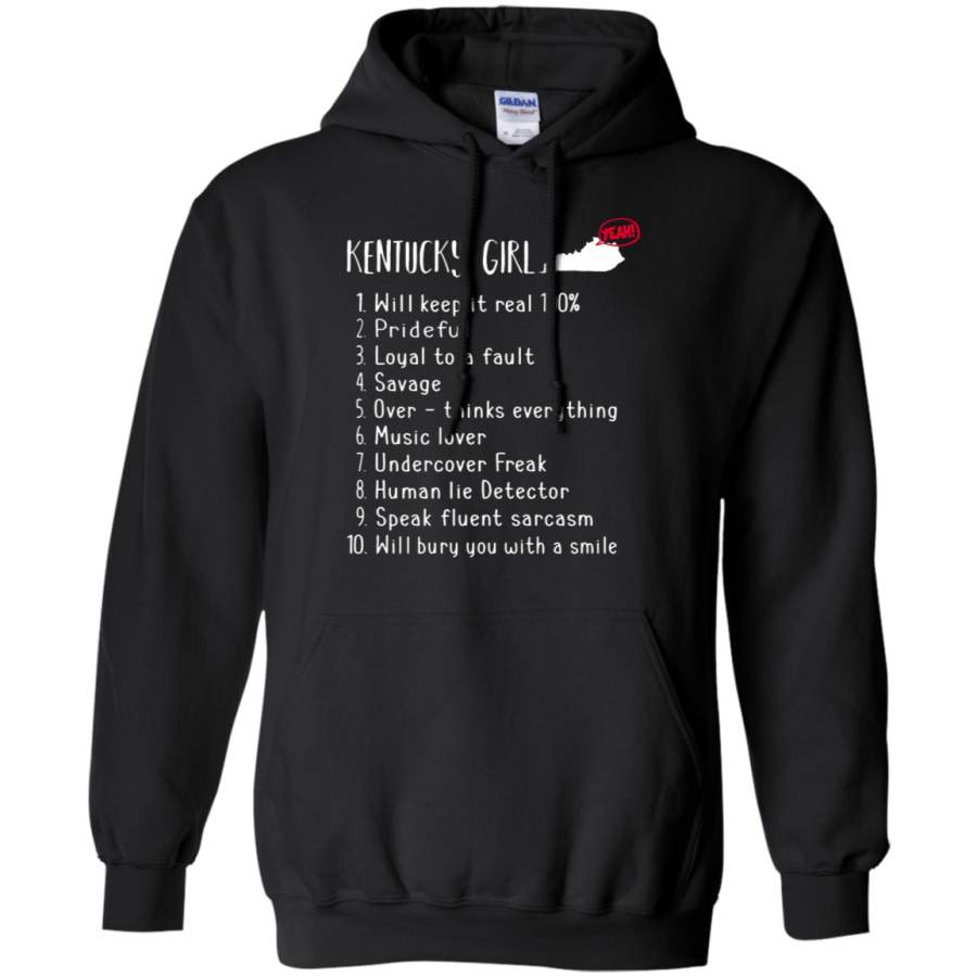 AGR Kentucky Girl Will Keep It Real What She Can Do Hoodie