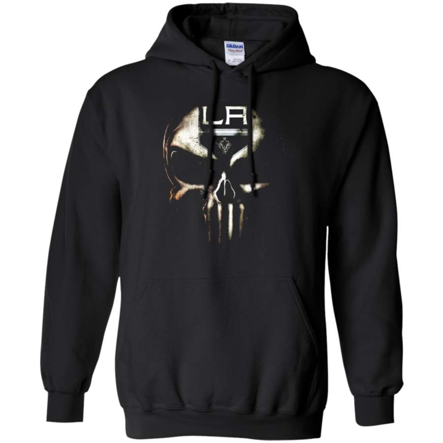 AGR Los Angeles Kings The Punisher Mashup Ice Hockey Hoodie