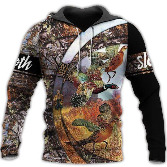 Pheasant Hunting Camouflage Awesome 3D All Over Print | For Men & Women | Adult | Ho2404