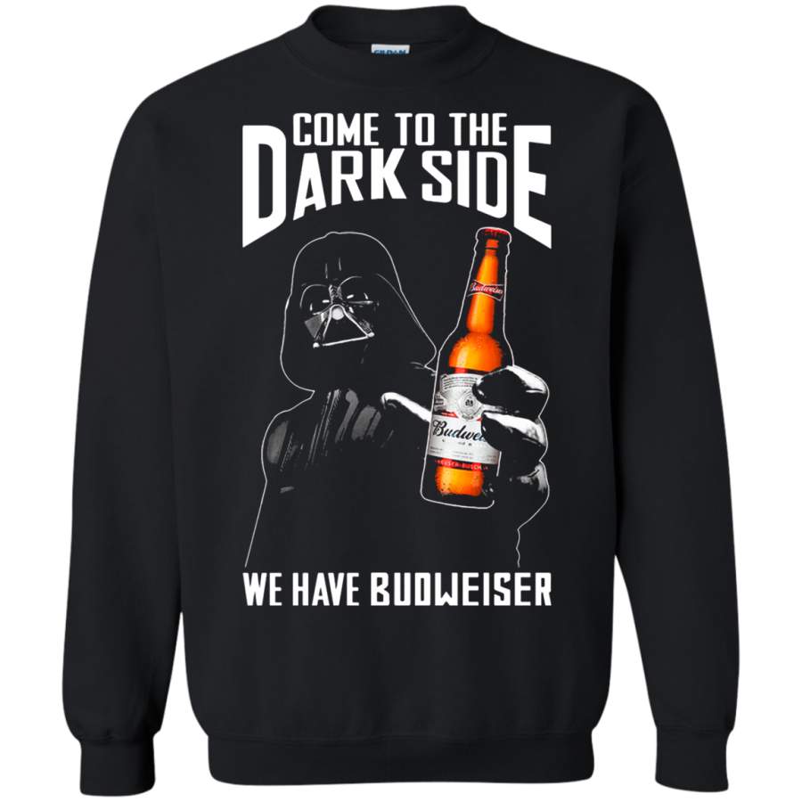 AGR Darth Vader Come To The Dark Side We Have Budweiser Beer Sweatshirt