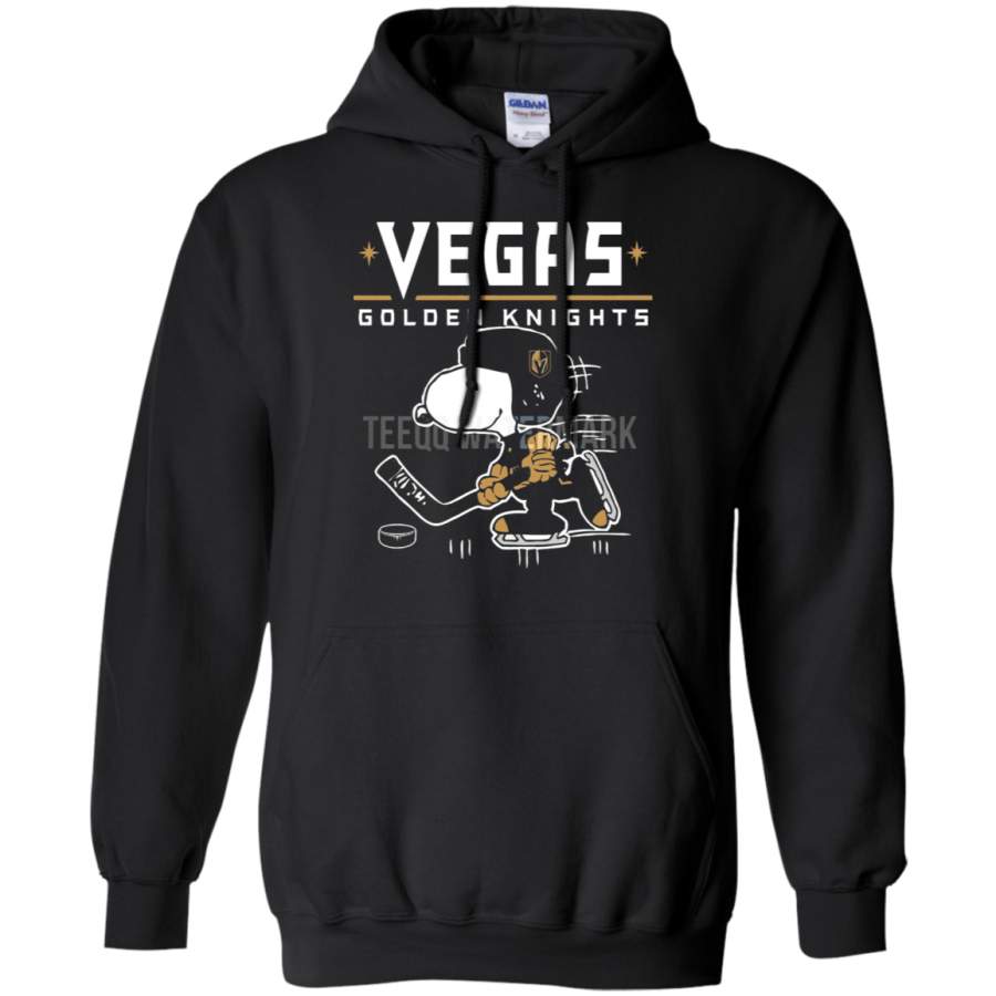 AGR Vegas Golden Knights Knight Up Snoopy Hockey Hoodie