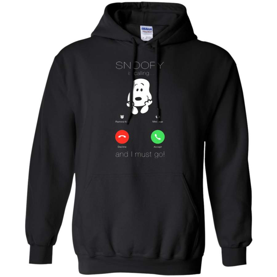 AGR Snoopy Is Calling And I Must Go Incoming Call Hoodie