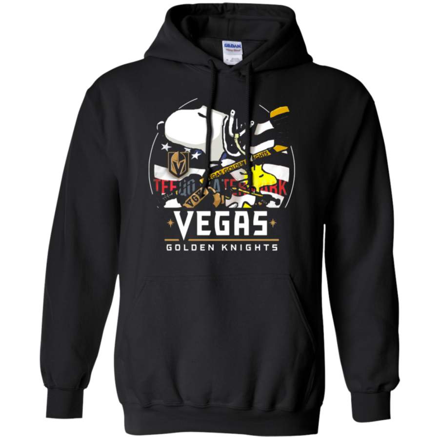 AGR Proud American Snoopy Hockey Vegas Golden Knights Hoodie