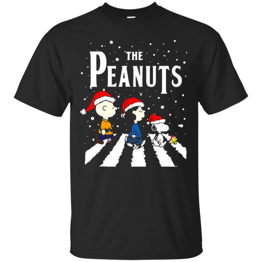 AGR The Peanuts Abbey Road Christmas Snoopy T-Shirt