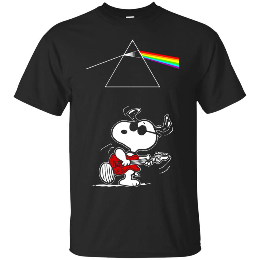 AGR Joe Cool Pink Floyd Snoopy Music T-Shirt