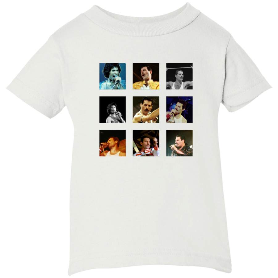 AGR Freddie Mercury Collage Infant Short Sleeve T-Shirt