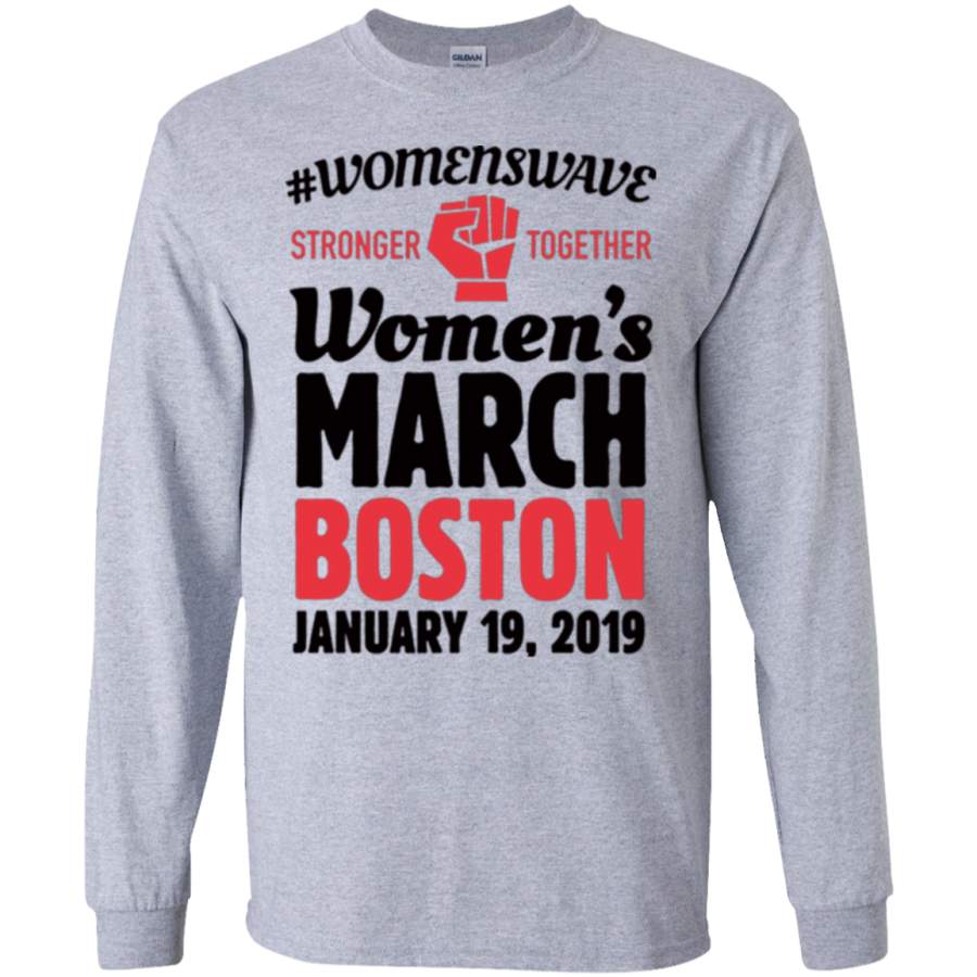 AGR Women’s March 2019 Boston 1 Long Sleeve T-Shirt