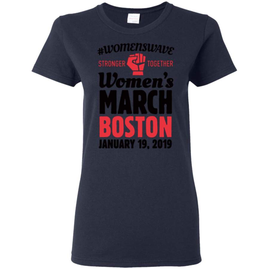 AGR Women’s March 2019 Boston 1 Womens T-Shirt