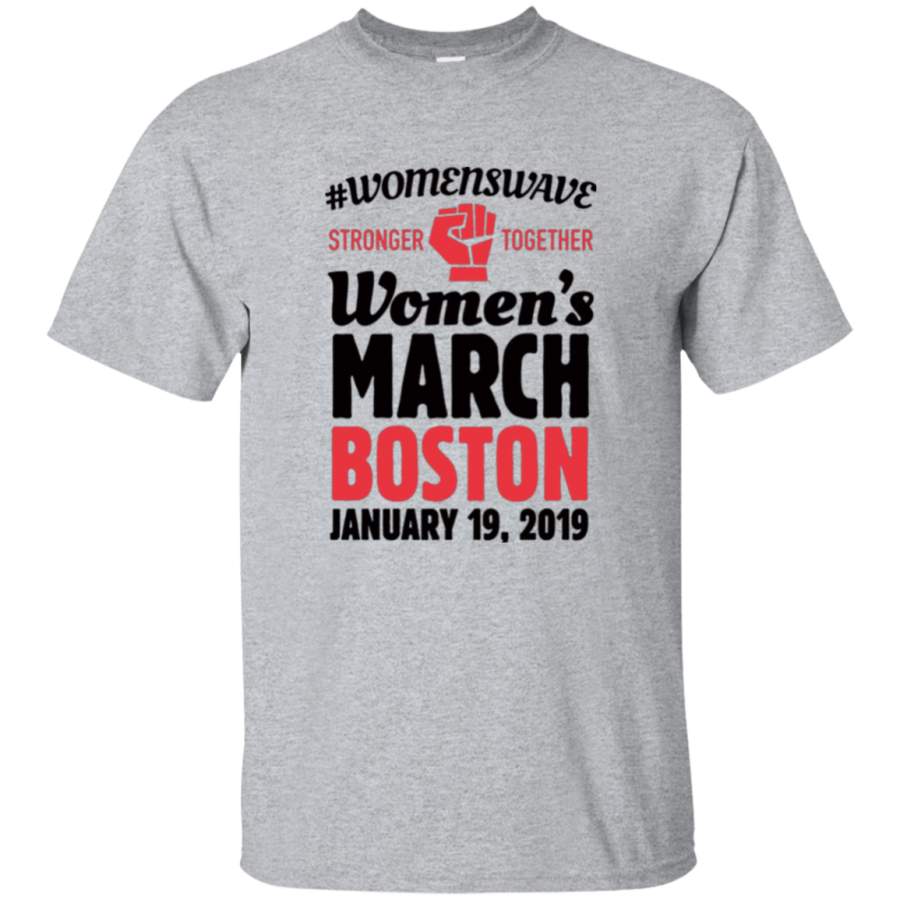 AGR Women’s March 2019 Boston 1 Mens Cotton T-Shirt