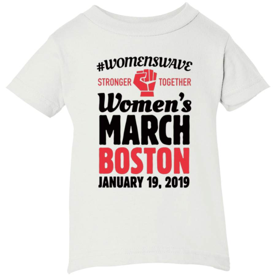 AGR Women’s March 2019 Boston 1 Infant Short Sleeve T-Shirt