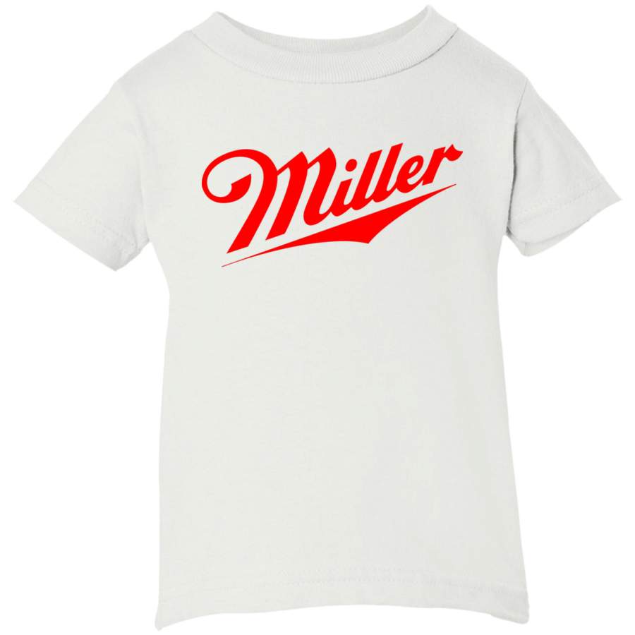 AGR Miller Beer Logo Infant Short Sleeve T-Shirt