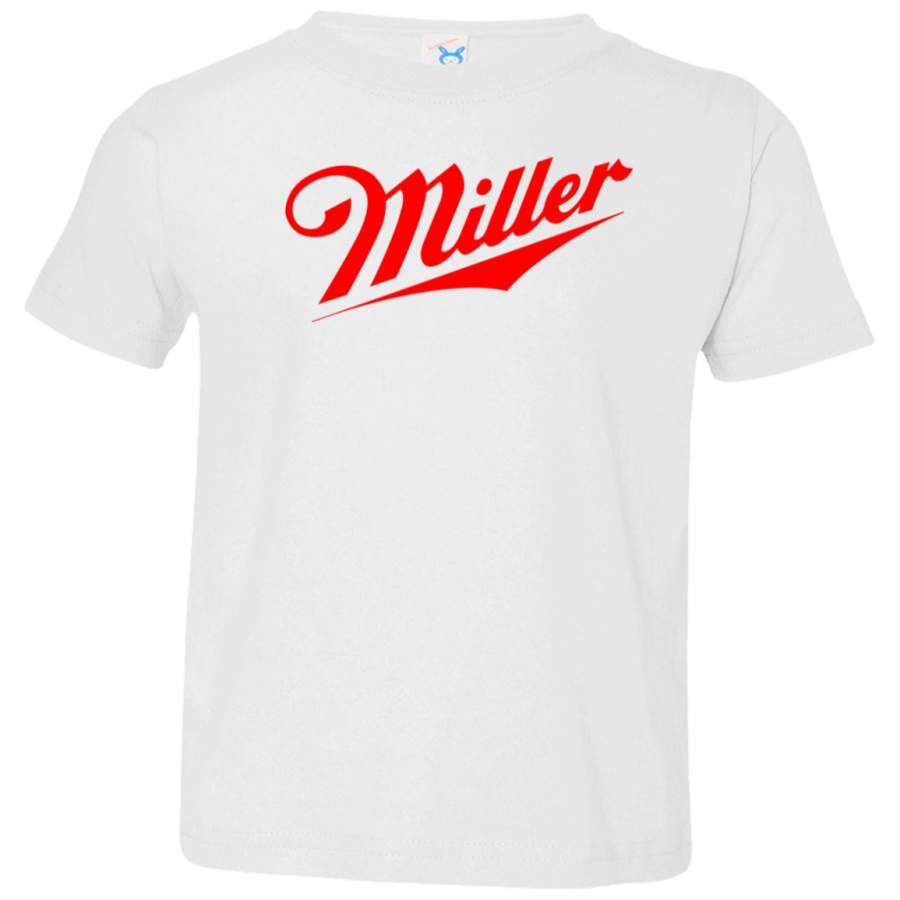 AGR Miller Beer Logo Toddler Jersey T-Shirt