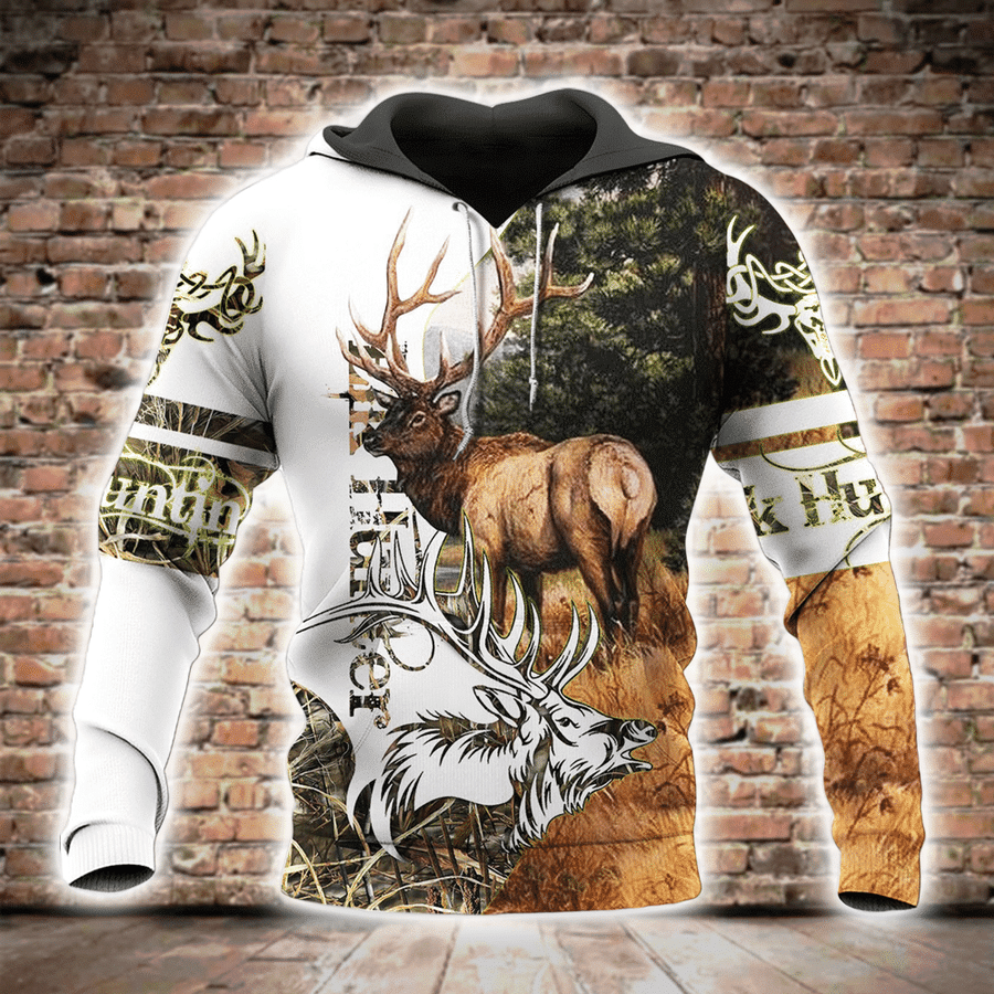 Elk Hunting Camouflage 3D All Over Print | For Men & Women | Adult | Ho2610