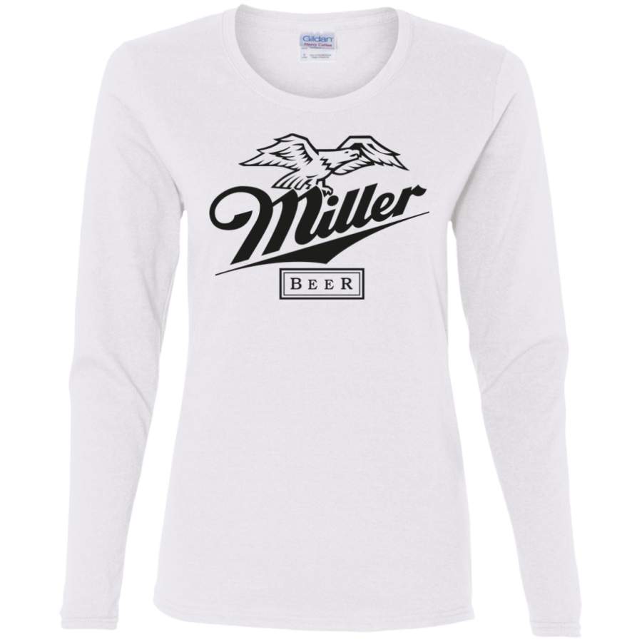 AGR Miller beer Ladies’ Cotton LS T-Shirt