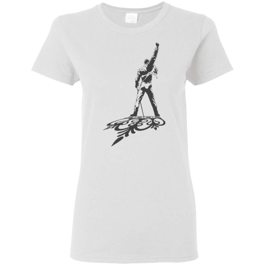 AGR Freddie Mercury Queen Womens T-Shirt