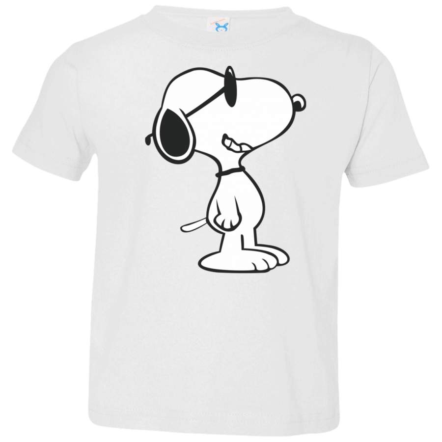 AGR Funny Snoopy Toddler Jersey T-Shirt