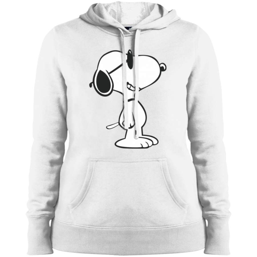 AGR Funny Snoopy Ladies’ Pullover Hooded Sweatshirt