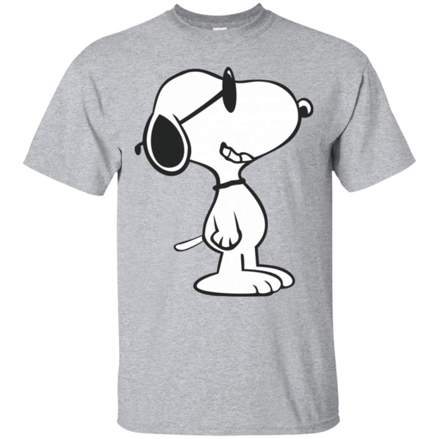 AGR Funny Snoopy Mens Cotton T-Shirt