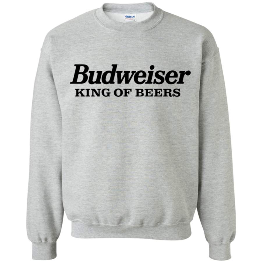 AGR Budweiser King Of Beers Crewneck Pullover Sweatshirt