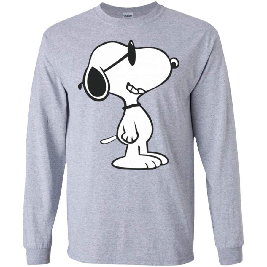 AGR Funny Snoopy Long Sleeve T-Shirt