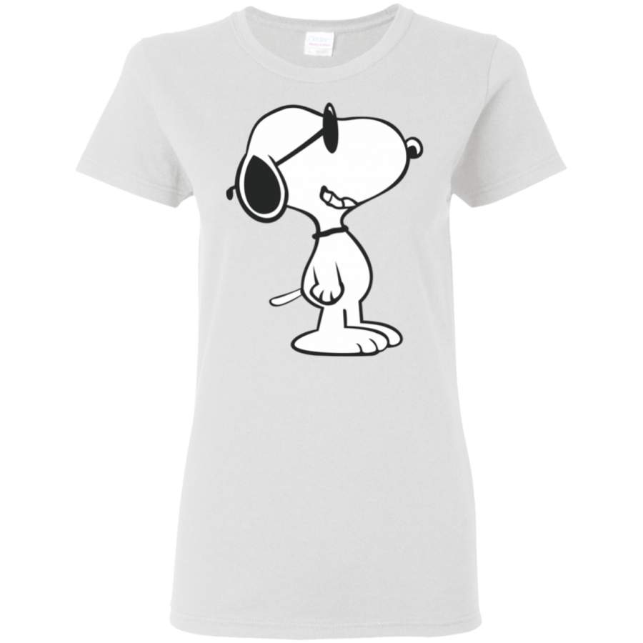 AGR Funny Snoopy Womens T-Shirt