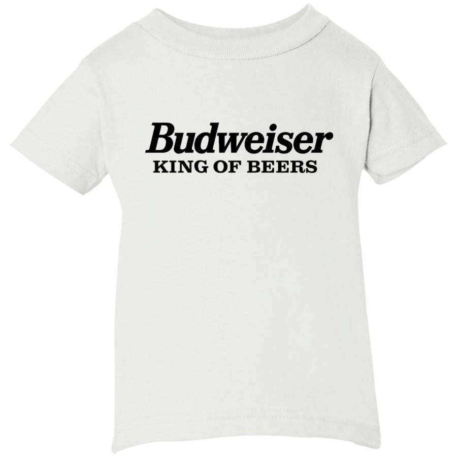 AGR Budweiser King Of Beers Infant Short Sleeve T-Shirt