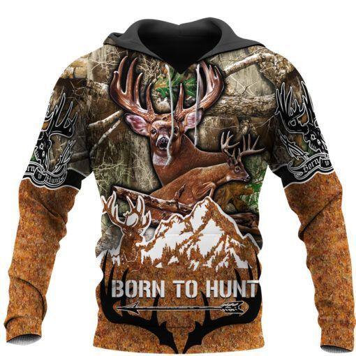 Deer Hunting Brown Camo 3D All Over Print | For Men & Women | Adult | Ho2666