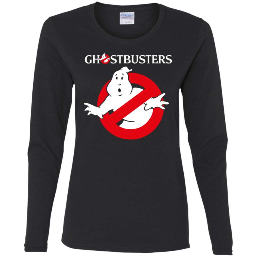 AGR Ghostbusters Ladies’ Cotton LS T-Shirt