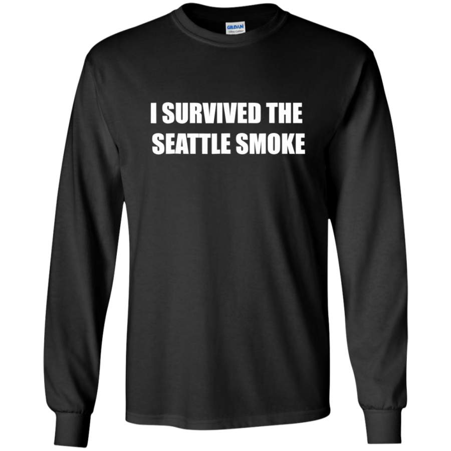 AGR I Survived the Seattle Smoke Long T-shirt