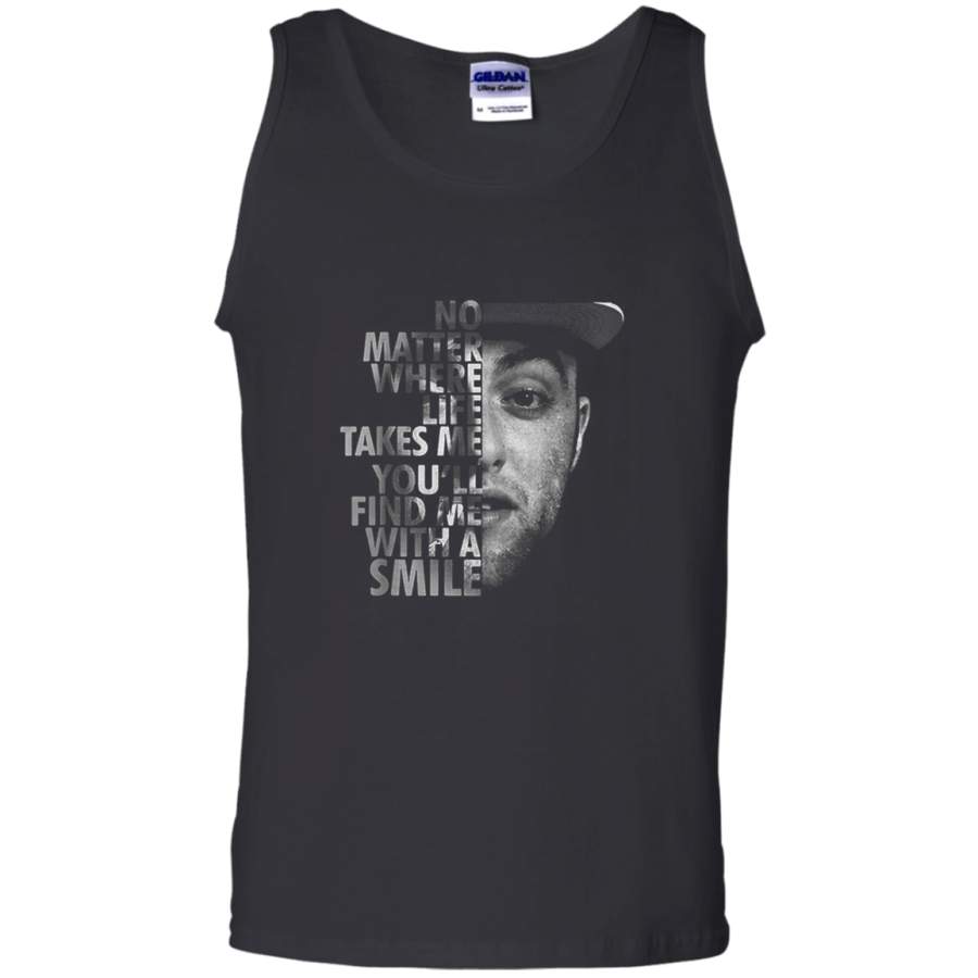 AGR Mac-Miller No matter where with a smile Unisex Tank Top