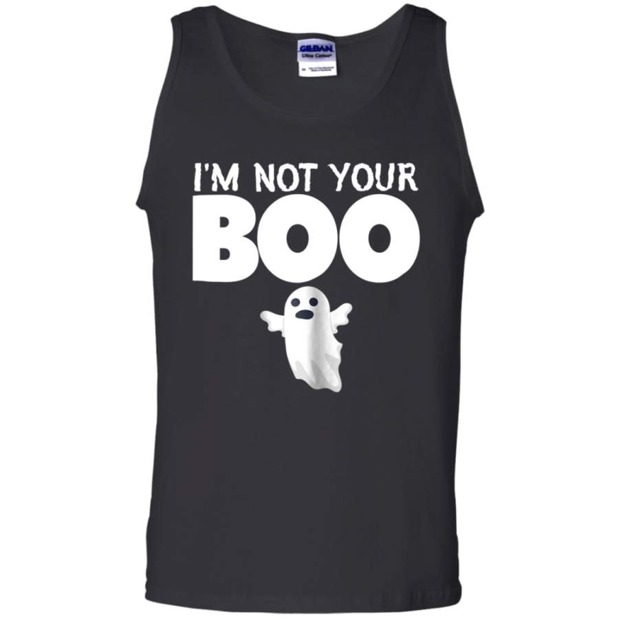 AGR I’m Not Your Boo Ghost Funny Halloween Unisex Tank Top