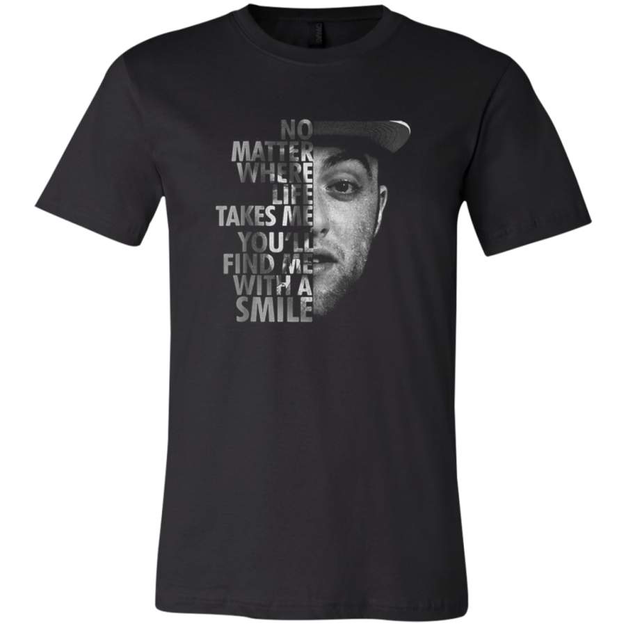 AGR Mac-Miller No matter where with a smile T-Shirt USA